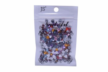 Acrylic Heart Stones-Assorted Sizes Bag