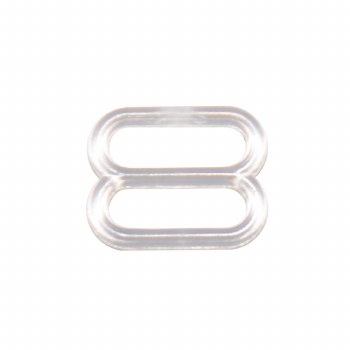 Plastic Slider-clear-3/8 Inch