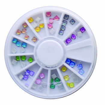 Acrylic Stone Neon Square Mix Wheel