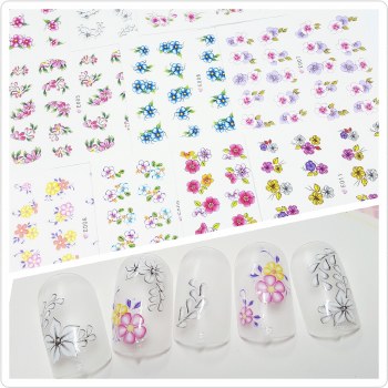 Large Sticker Sheet E001-011