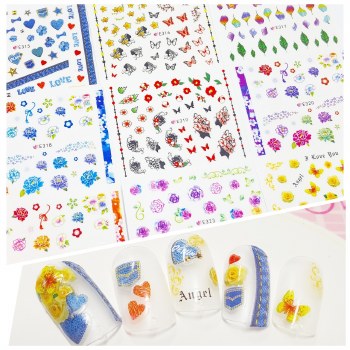 Large Sticker Sheet E314-324