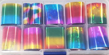 Holographic Nail Transfer Foil