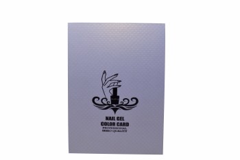 Inlaid Gel Color Card-White-120