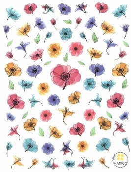 Medium Nail Sticker 014