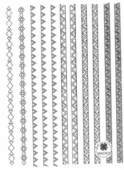 Medium Nail Sticker 002