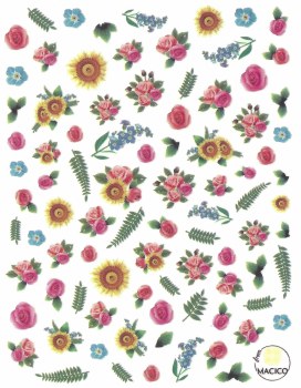 Medium Nail Sticker 025