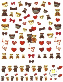 Medium Nail Sticker 033