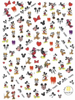 Medium Nail Sticker 036