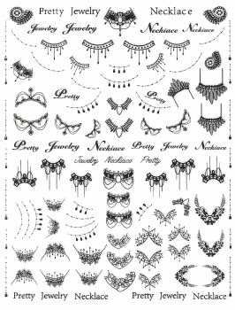 Medium Nail Sticker 005