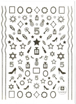 Medium Nail Sticker 059