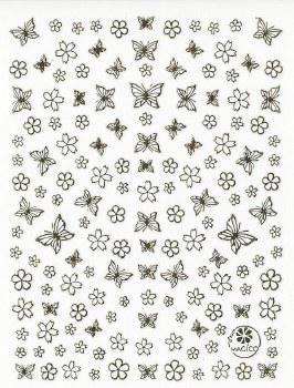 Medium Nail Sticker 060