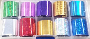 Metallic Nail Transfer Foil