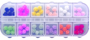 Charm In Box-Mix 12- Rose#2