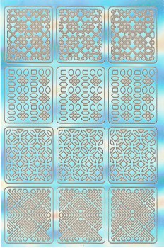 Nail Stencil Sticker - 06