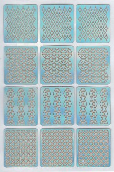 Nail Stencil Sticker - 07