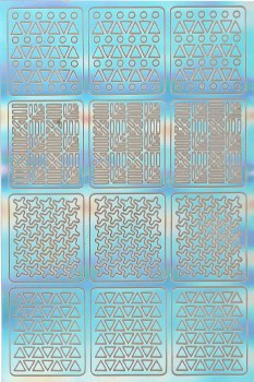 Nail Stencil Sticker - 10