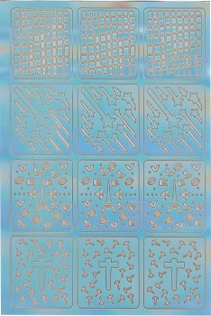 Nail Stencil Sticker - 15