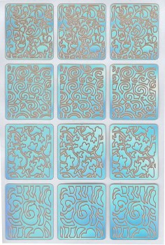 Nail Stencil Sticker - 21