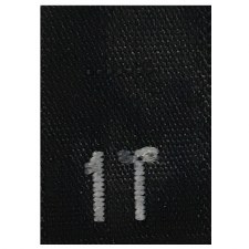 Woven Size Label-Sz 1T-Black tab