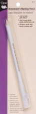 Dressmaker's Marking Pencil with Brush Eraser-White