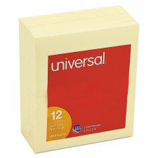 Universal Self-Stick Notes-3''x5''