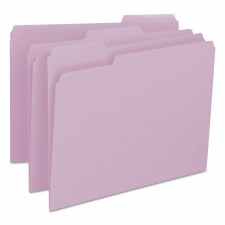 File Folder  (1/3 cut)-Letter size-Lavender