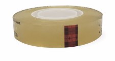 3M-665 Double-Sided Office Tape 1/2 x 25 yds 1 in.Core Clear