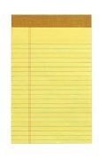 Note Pad-Yellow-Perforated Top-5''x8''-12 ct