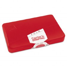 Carter's Foam Stamp Pad-Red-2 3/4''x4 1/4''