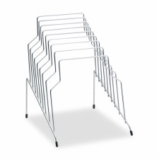 Step File-8 Sections-Wire-Silver-10 1/8'' x 12 1/8'' x 11 7/8''