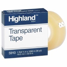 Transparent Tape-Highland-3/4" x 36 yds