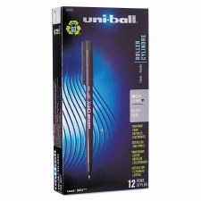 Sanford uni-ball VISION EXACT Roller Ball Pen Micropoint .2mm Black Ink