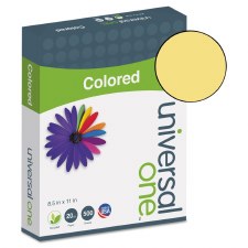 Universal Colored Paper-20lb-8-1/2 x 11-Goldenrod