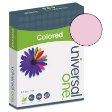 Universal Colored Paper-20lb-8-1/2 x 11-Pink