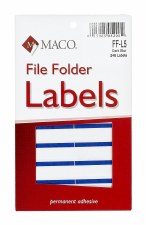 File Label-dark Blue