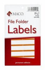 File Label-orange