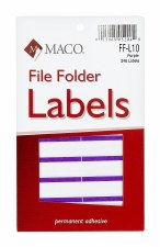 File Label-purple