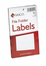 File Label-white