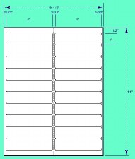 Laser Label-4 X 1-20/sheet