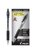 Gel Pen-retractable-0.7mm-blk