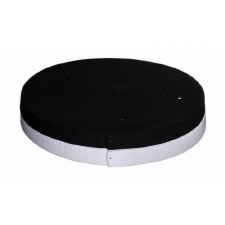 Finish Elastic-Black-50 yds-1 1/4"