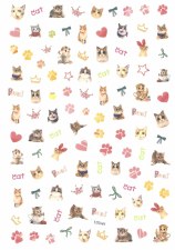 Medium Nail Sticker 045