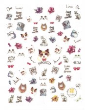 Medium Nail Sticker 051