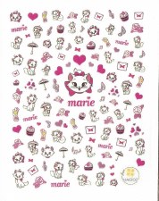 Medium Nail Sticker 064