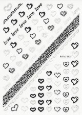 Medium Nail Sticker 083