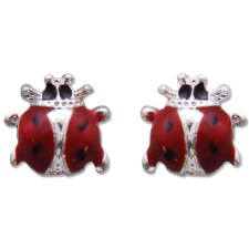 Metal Charm-100pc-lady Bug