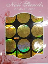 Nail Stencil Vinyls Sticker