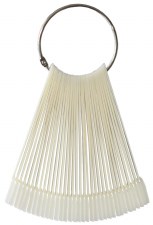 Nail Tip Color Chart 50 Sticks/Ring-Natural