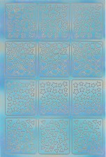 Nail Stencil Sticker - 16