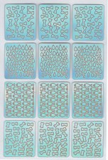 Nail Stencil Sticker - 24